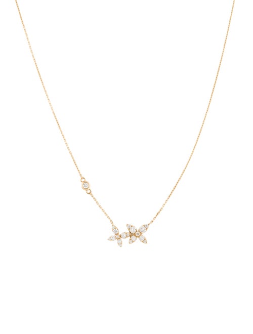 Necklace 14K Diamond Pendant necklace