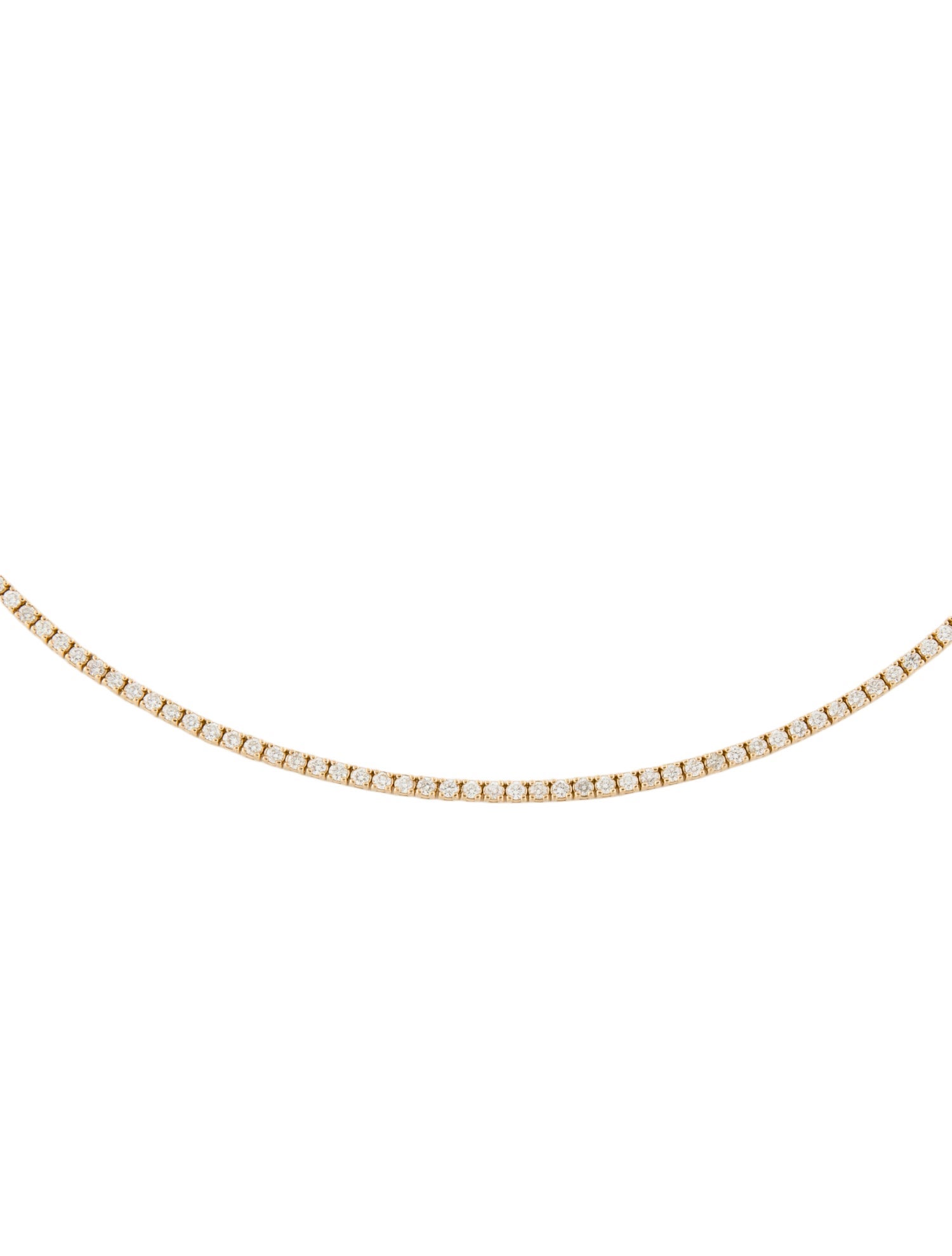 Necklace 14K 4.50ctw Diamond Tennis
