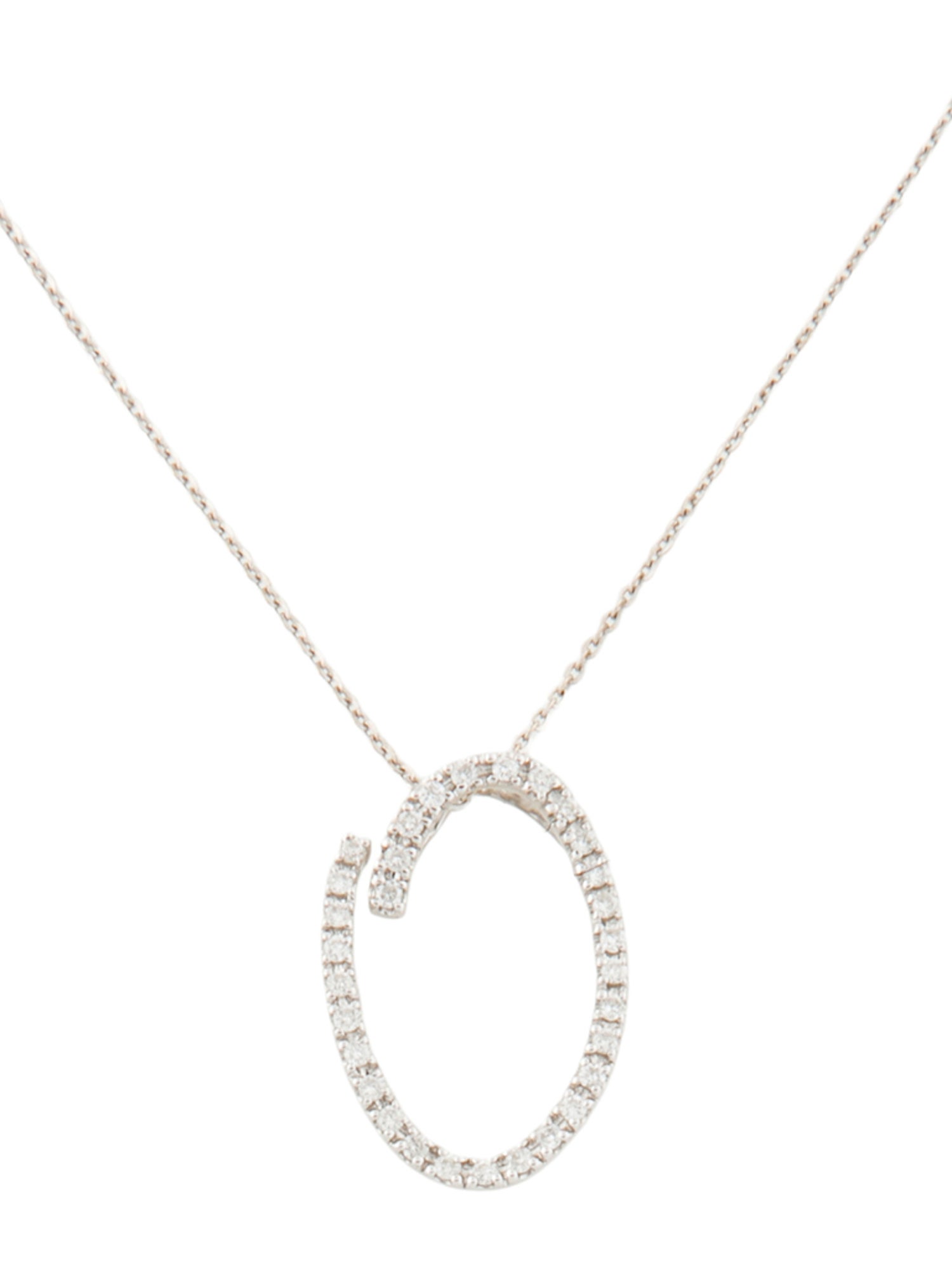 Necklace 18K Diamond Pendant