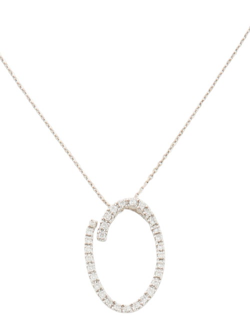 Necklace 18K Diamond Pendant Necklace
