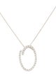 Necklace 18K Diamond Pendant Necklace