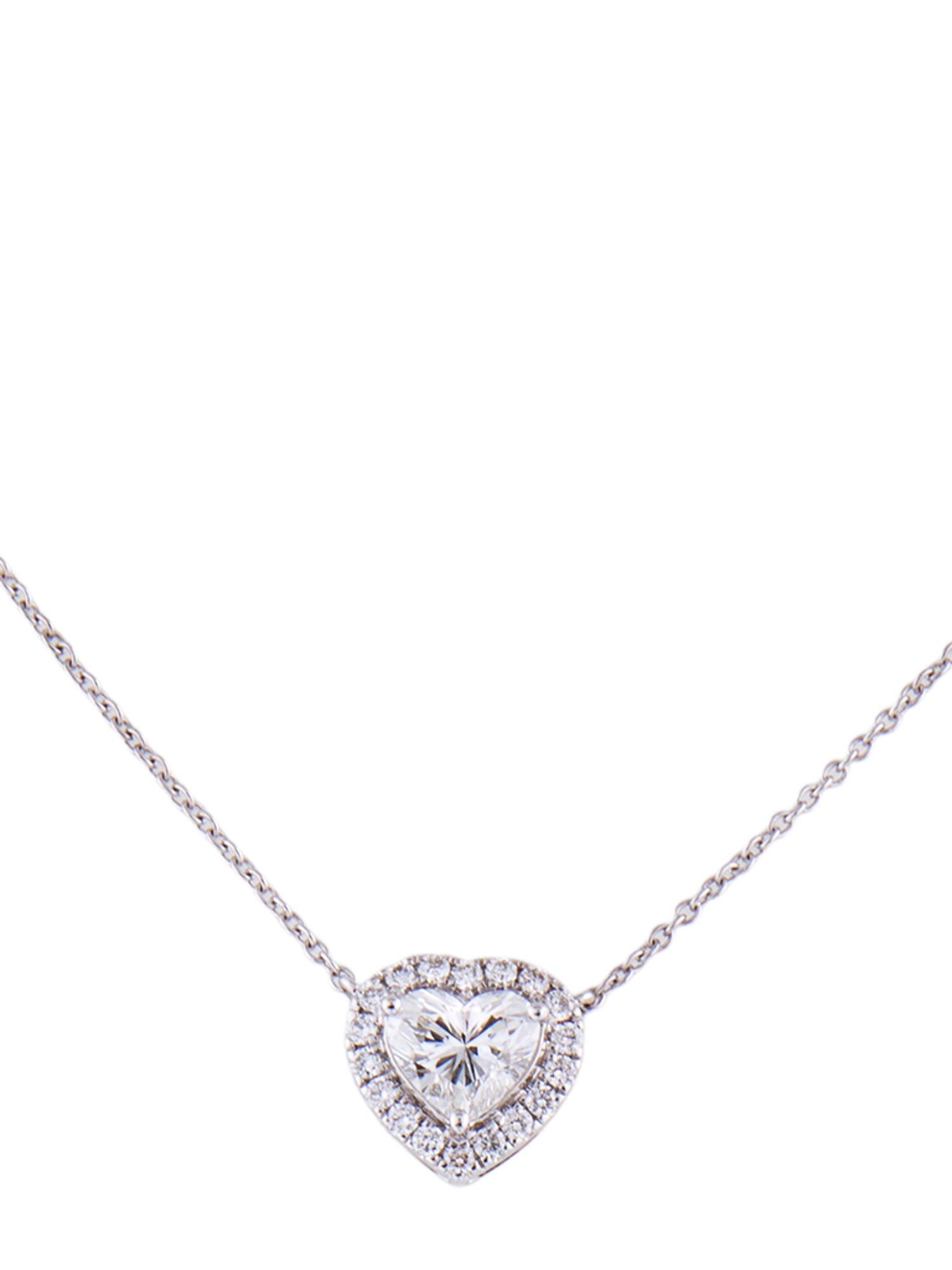 Necklace 14K Lab-Grown Diamond Heart Pendant