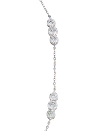 Necklace 14K 6.89ctw Lab-Grown Diamond Station Necklace