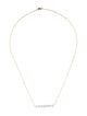 Necklace 14K 2.95ctw Lab-Grown Diamond Bar Pendant Necklace