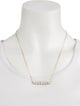 Necklace 14K 2.95ctw Lab-Grown Diamond Bar Pendant Necklace