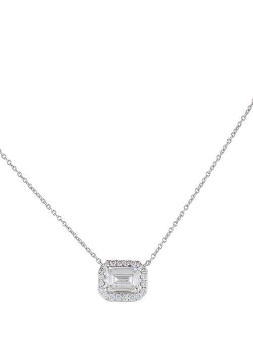 Necklace 14K 1.21ctw Lab-Grown Diamond Pendant Necklace