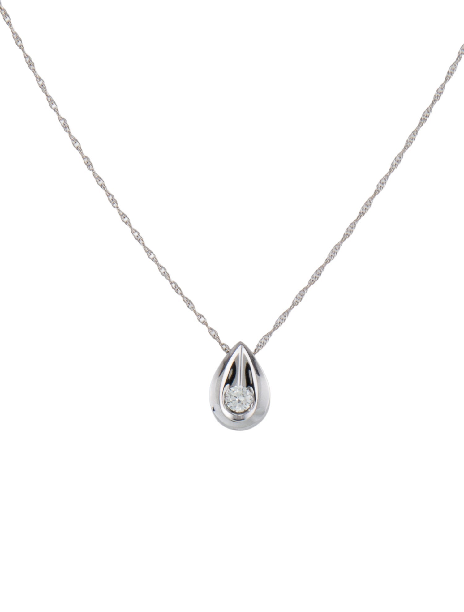 Necklace 14K Diamond Pendant