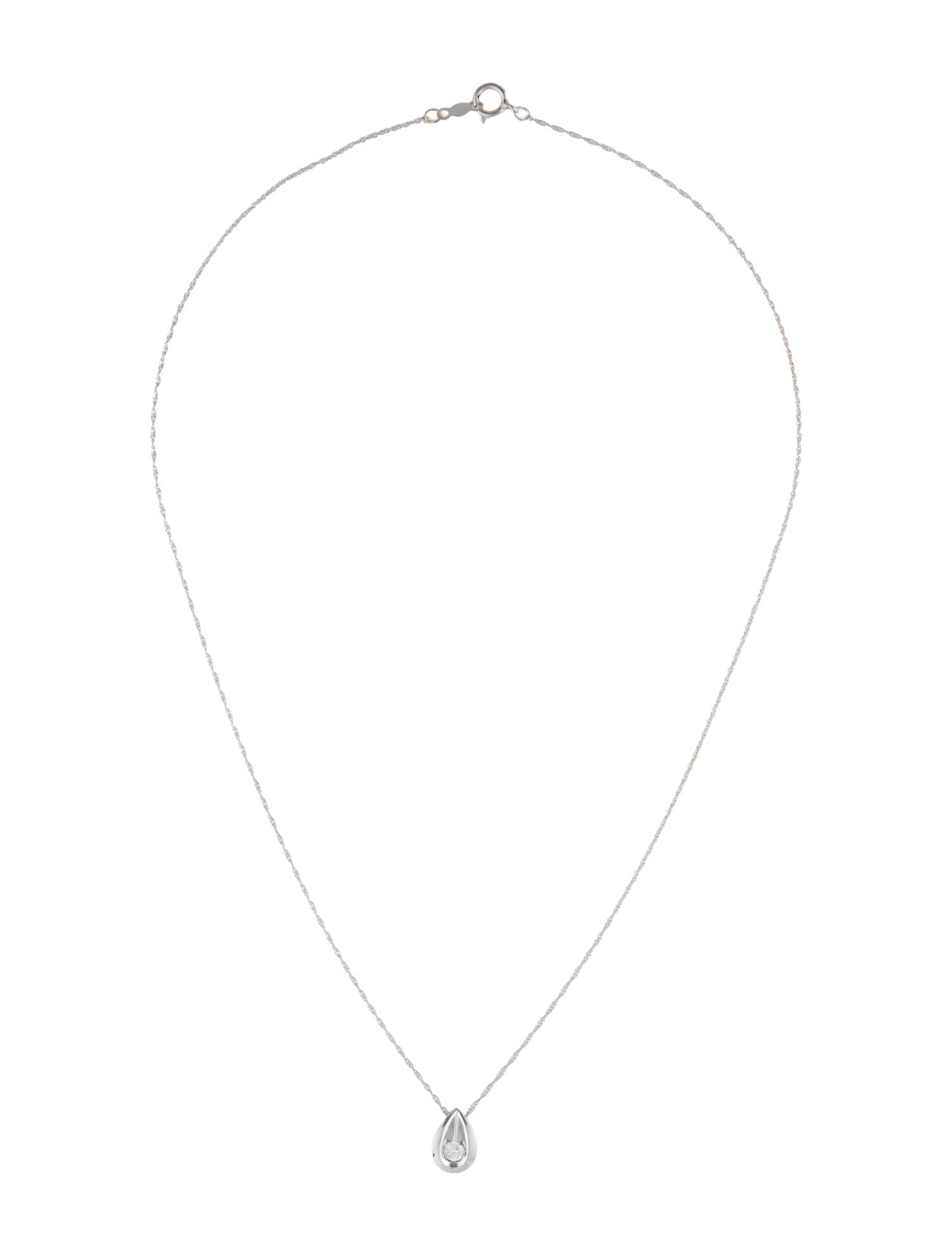 Necklace 14K Diamond Pendant