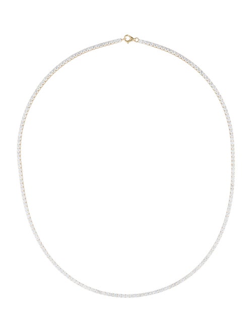 Necklace 14K 8.10ctw Lab-Grown Diamond Tennis Necklace