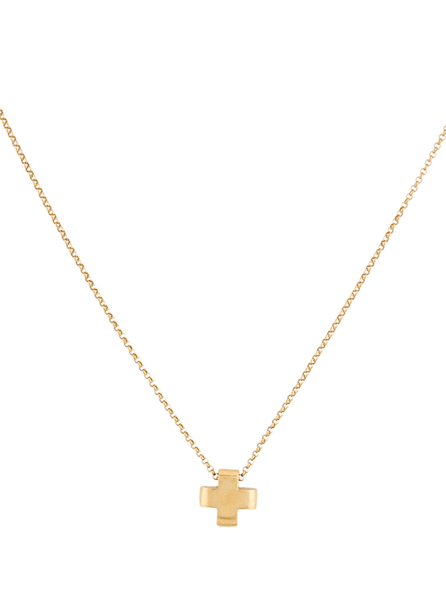 Necklace Trecenti 18K Cross Pendant