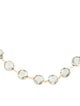 Necklace 18K Prasiolite Station Necklace