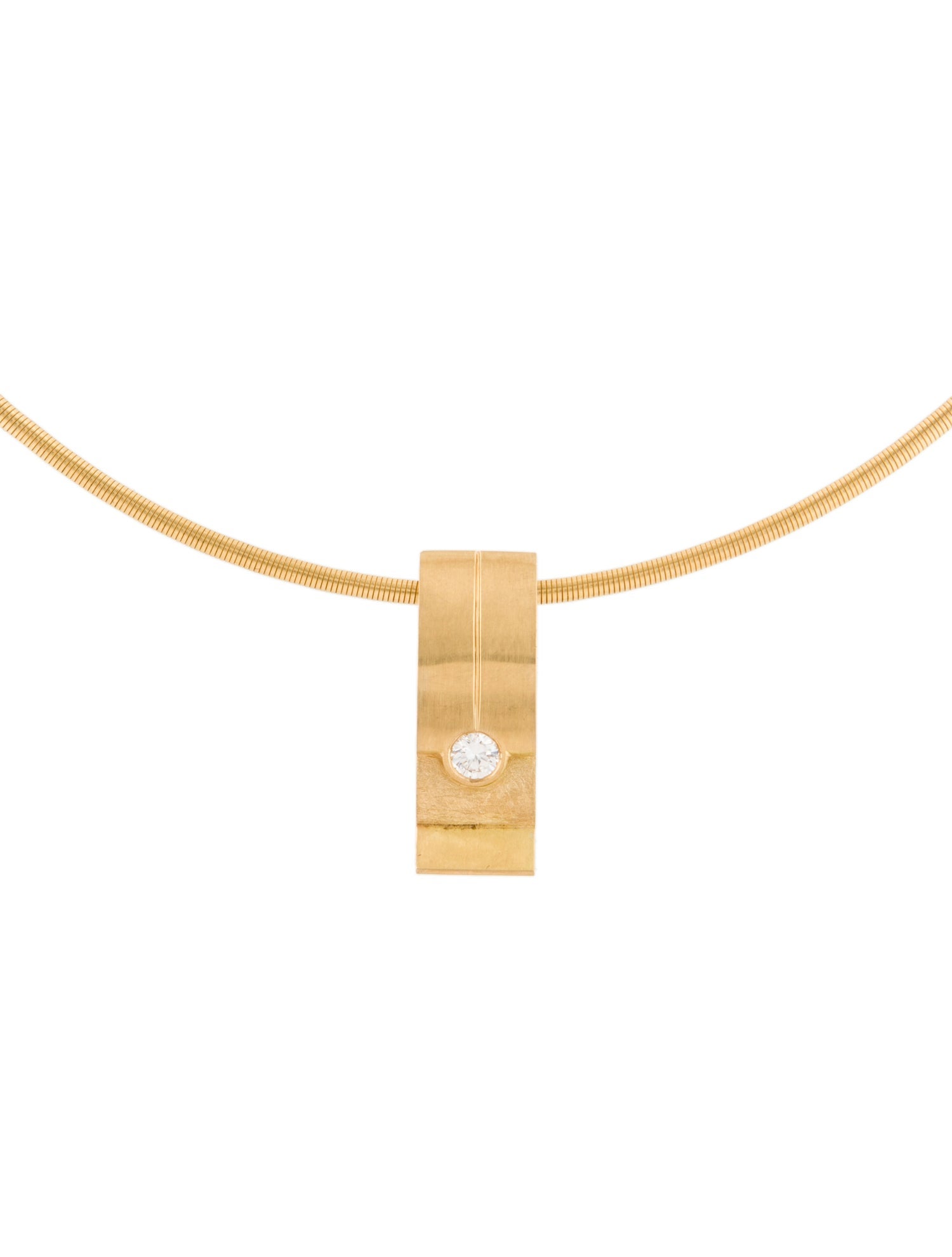 Necklace 18K Diamond Pendant