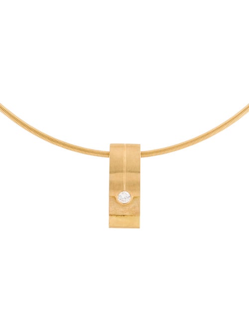 Necklace 18K Diamond Pendant Necklace