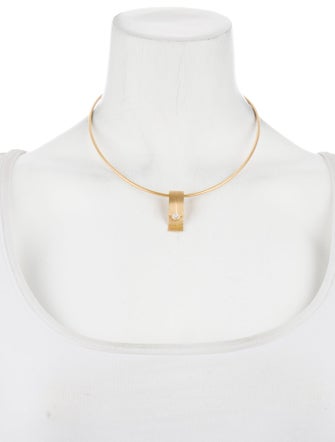 Necklace 18K Diamond Pendant Necklace