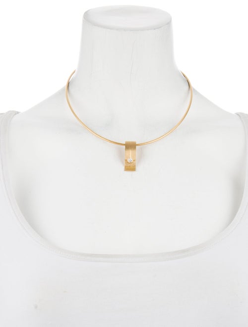 Necklace 18K Diamond Pendant Necklace