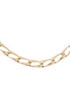 Necklace 14K Flat Oval Chain Link Necklace