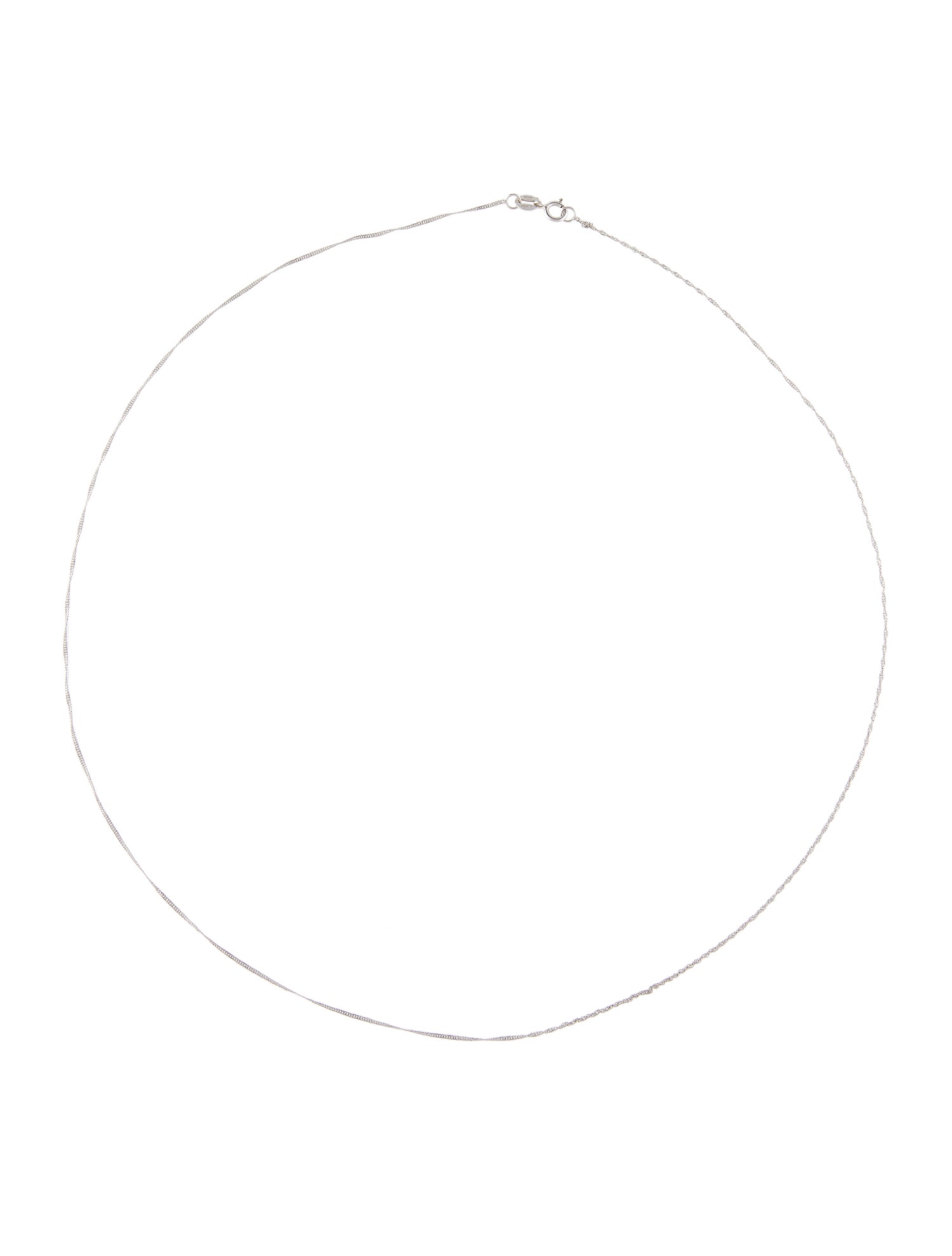 Necklace 14K Thin Rope Chain