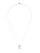 Necklace 18K 6.16ct Lab-Grown Diamond Pendant Necklace
