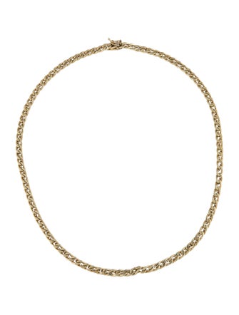 Necklace 14K Curb Chain Necklace