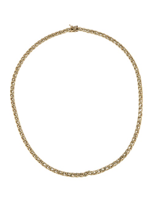 Necklace 14K Curb Chain Necklace
