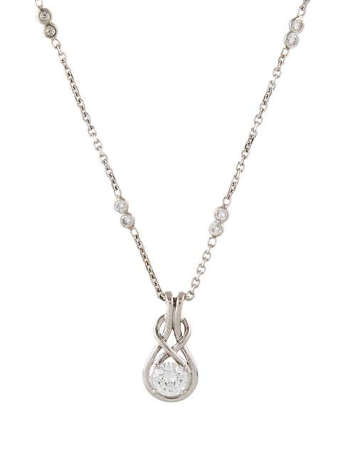 Necklace 14K 1.46ctw Diamond Pendant Necklace