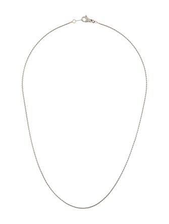 Necklace Platinum Wheat Chain Necklace