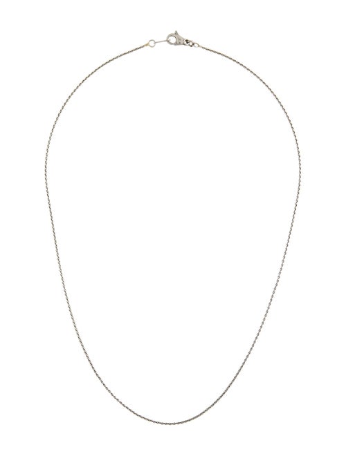 Necklace Platinum Wheat Chain Necklace