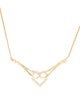 Necklace 14K Diamond Heart Pendant Necklace