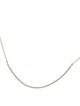 Necklace 14K Diamond Smile Pendant Necklace
