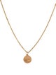Necklace 14K Two-Tone 'LOVE' Pendant Necklace