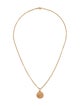 Necklace 14K Two-Tone 'LOVE' Pendant Necklace