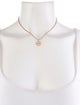 Necklace 14K Two-Tone 'LOVE' Pendant Necklace