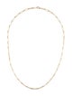 Necklace 14K Paperclip Link Chain Necklace