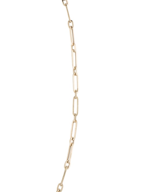 Necklace 14K Paperclip Link Chain Necklace
