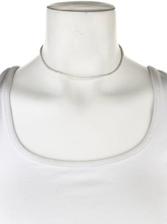 Necklace 14K 6.97ctw Diamond Collar Necklace