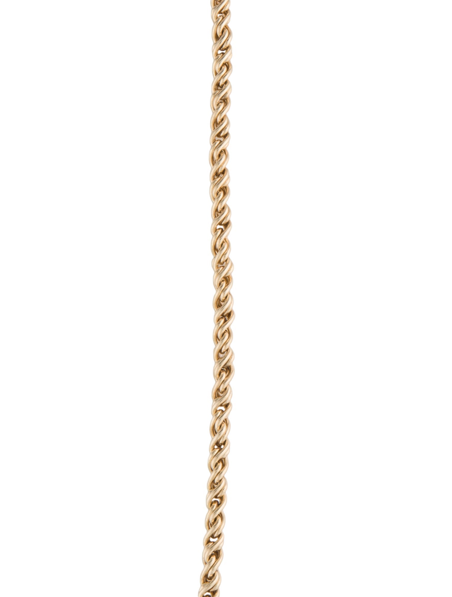 Necklace 14K Twisted Rope Chain