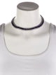 Necklace 14K 55.20ctw Sapphire & Diamond Collar Necklace