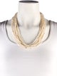 Necklace 14K Pearl Multistrand Necklace