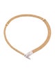 Necklace 14K Two Tone Snake Collar Necklace