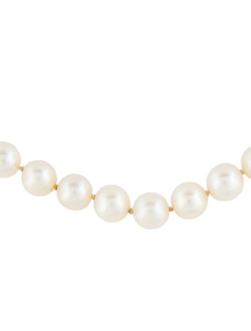 Necklace 14K Pearl Bead Strand Collar Necklace