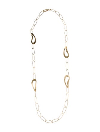 Necklace 14K Link Station Necklace