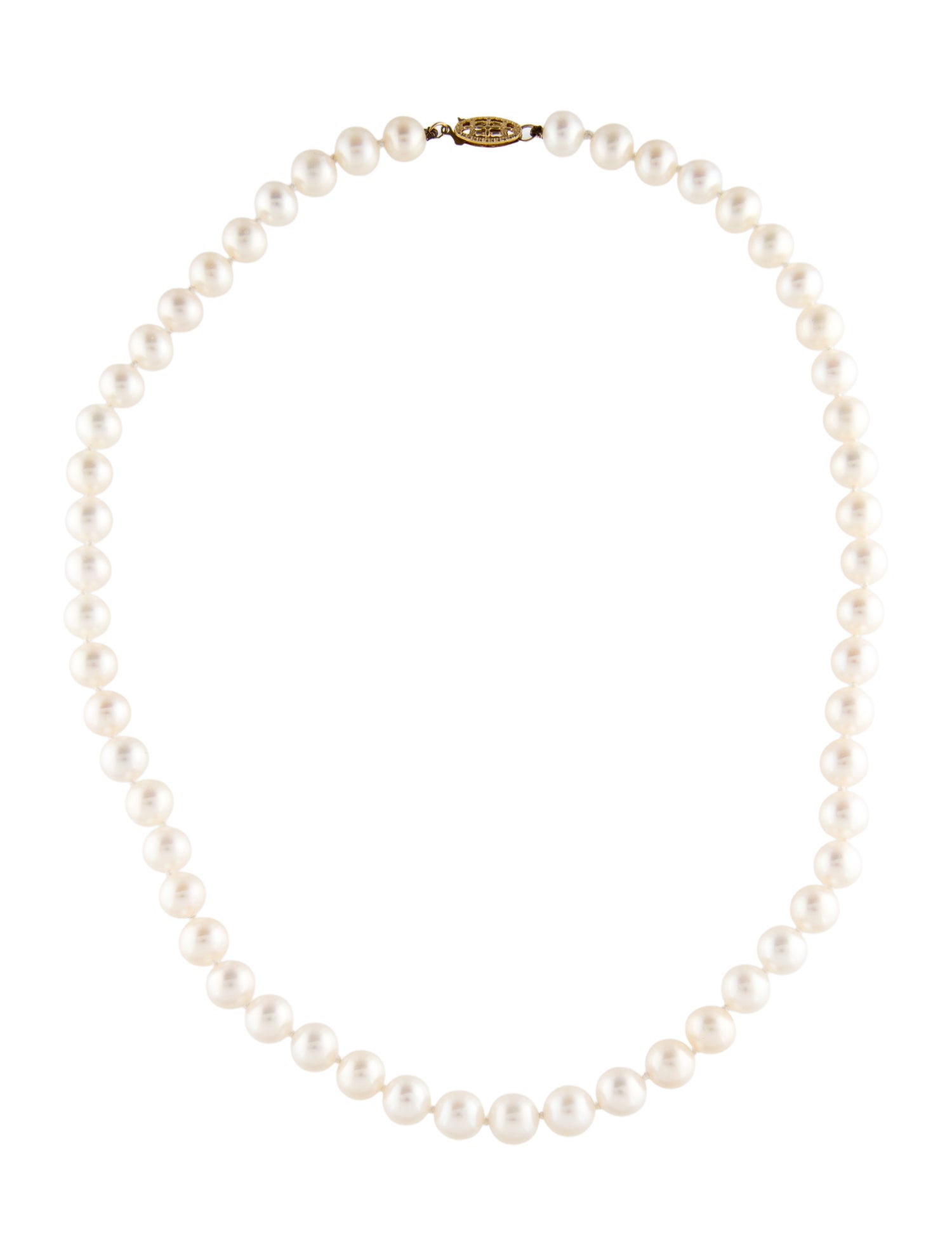 Necklace 14K Pearl Strand
