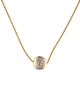Necklace 18K 1.44ctw Diamond Ball Pendant Necklace