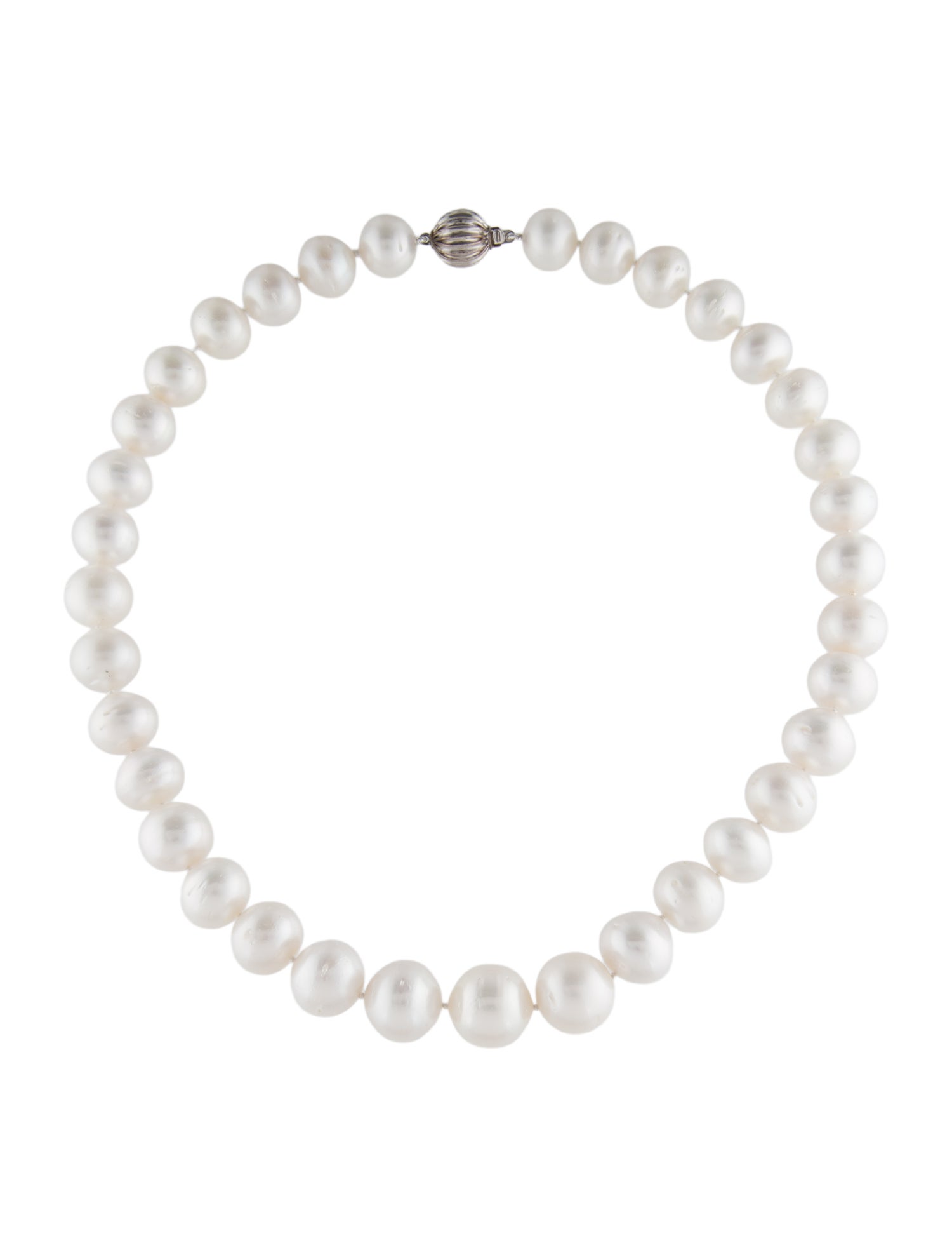 Necklace 14K Pearl Graduated Bead Strand