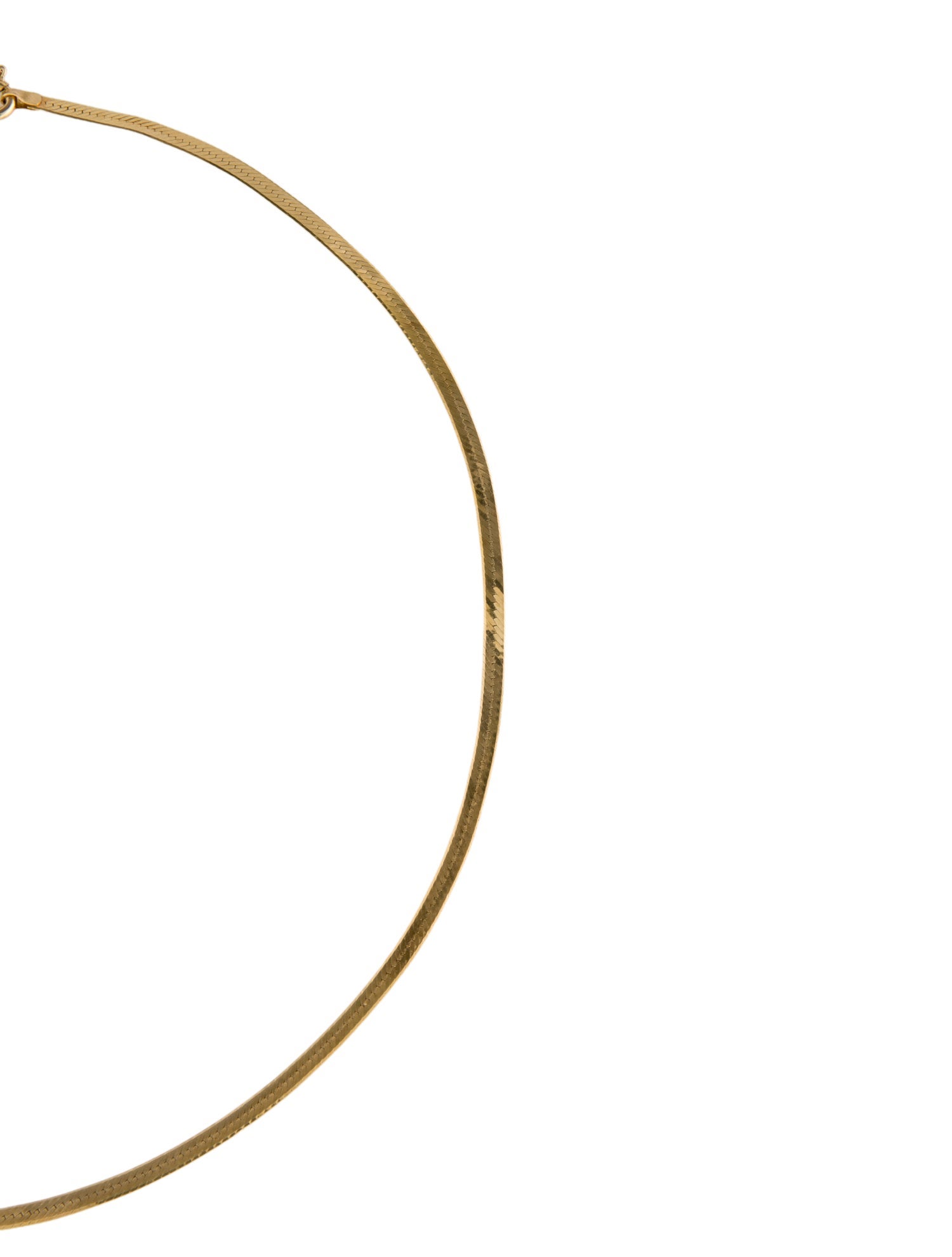 Necklace 14K Herringbone Chain