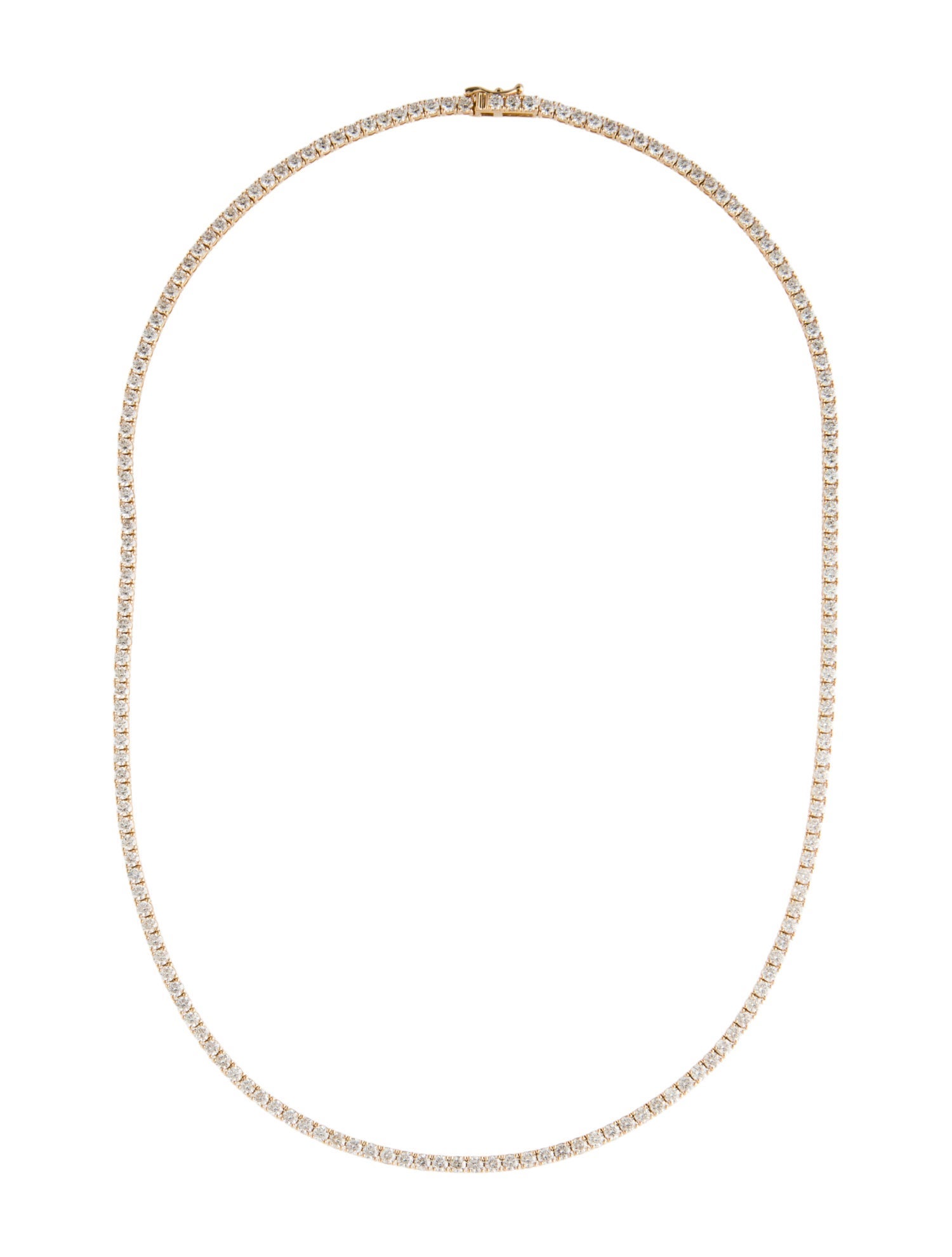 Necklace 14K 8.00ctw Diamond Tennis