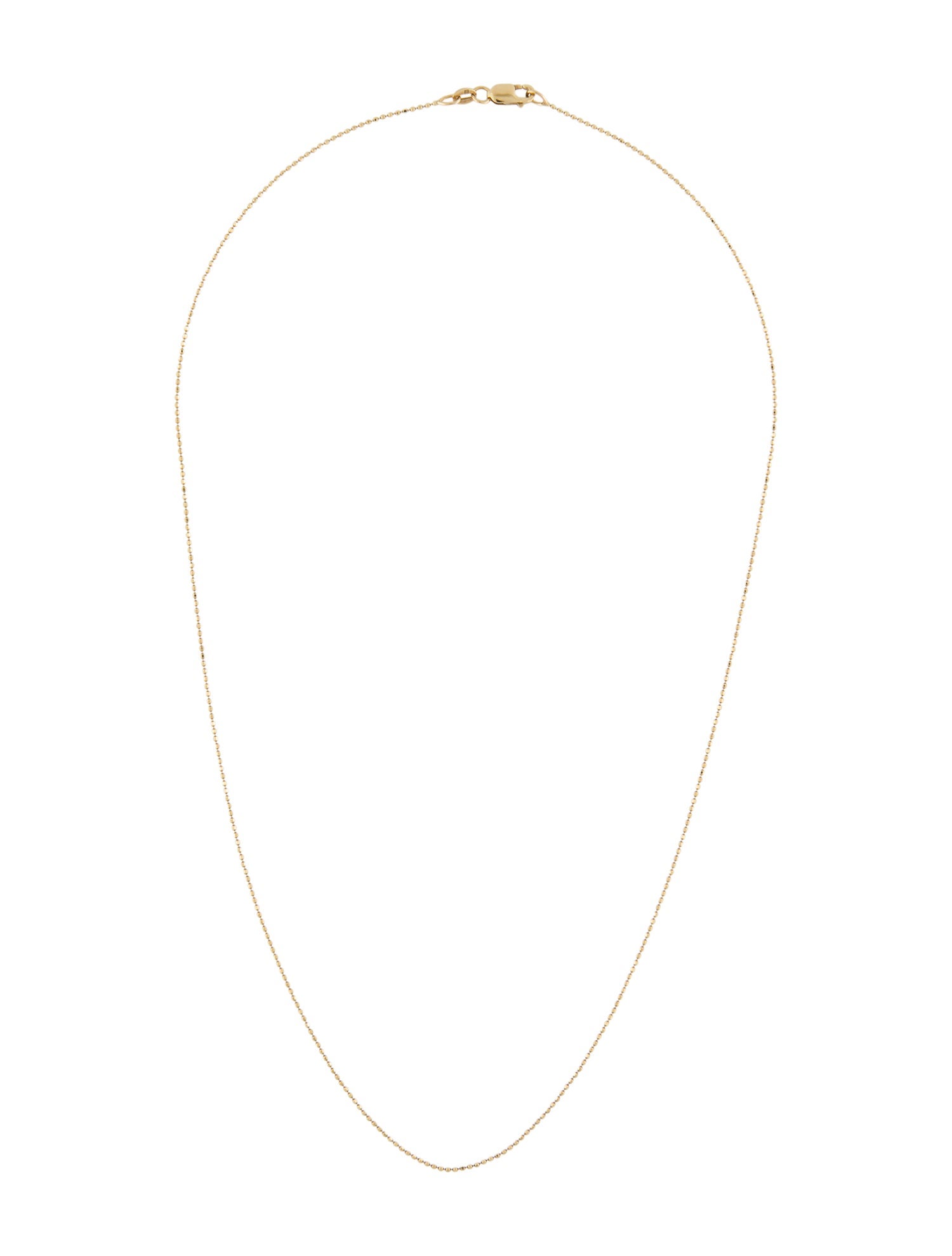 Necklace 14K Bead Chain Link