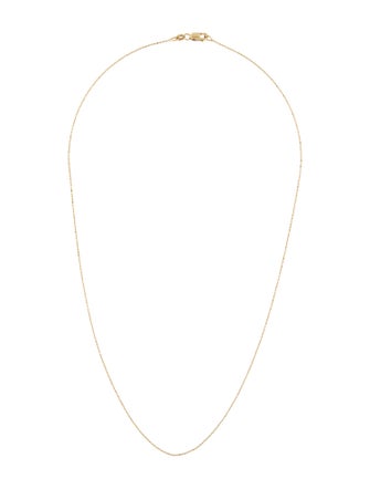 Necklace 14K Bead Chain Link