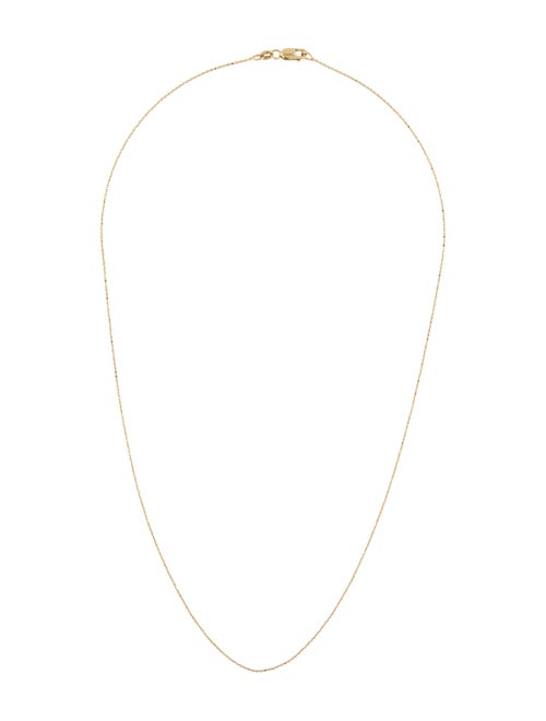 Necklace 14K Bead Chain Link