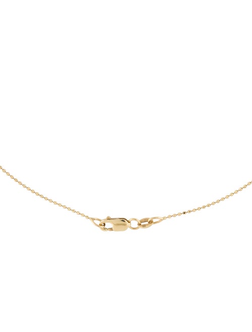 Necklace 14K Bead Chain Link